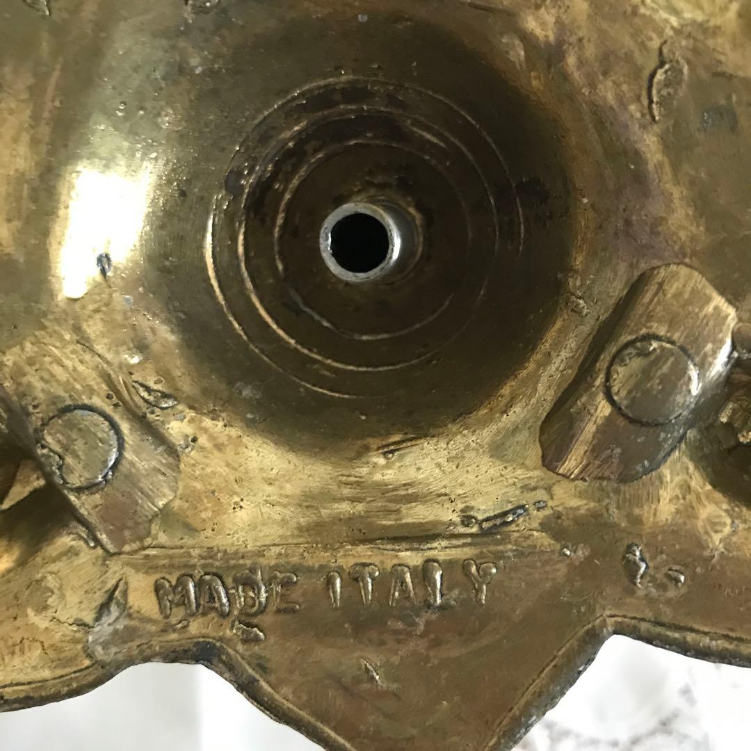 燭台　キャンドルスタンド　蝋燭立て　アンティーク　ヴィンテージ　イタリア製