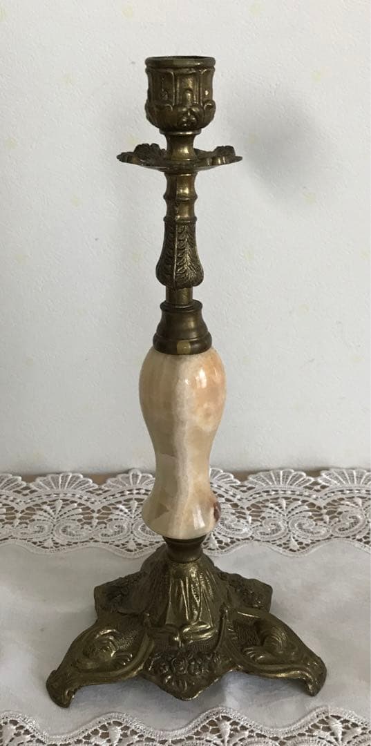 燭台　キャンドルスタンド　蝋燭立て　アンティーク　ヴィンテージ　イタリア製