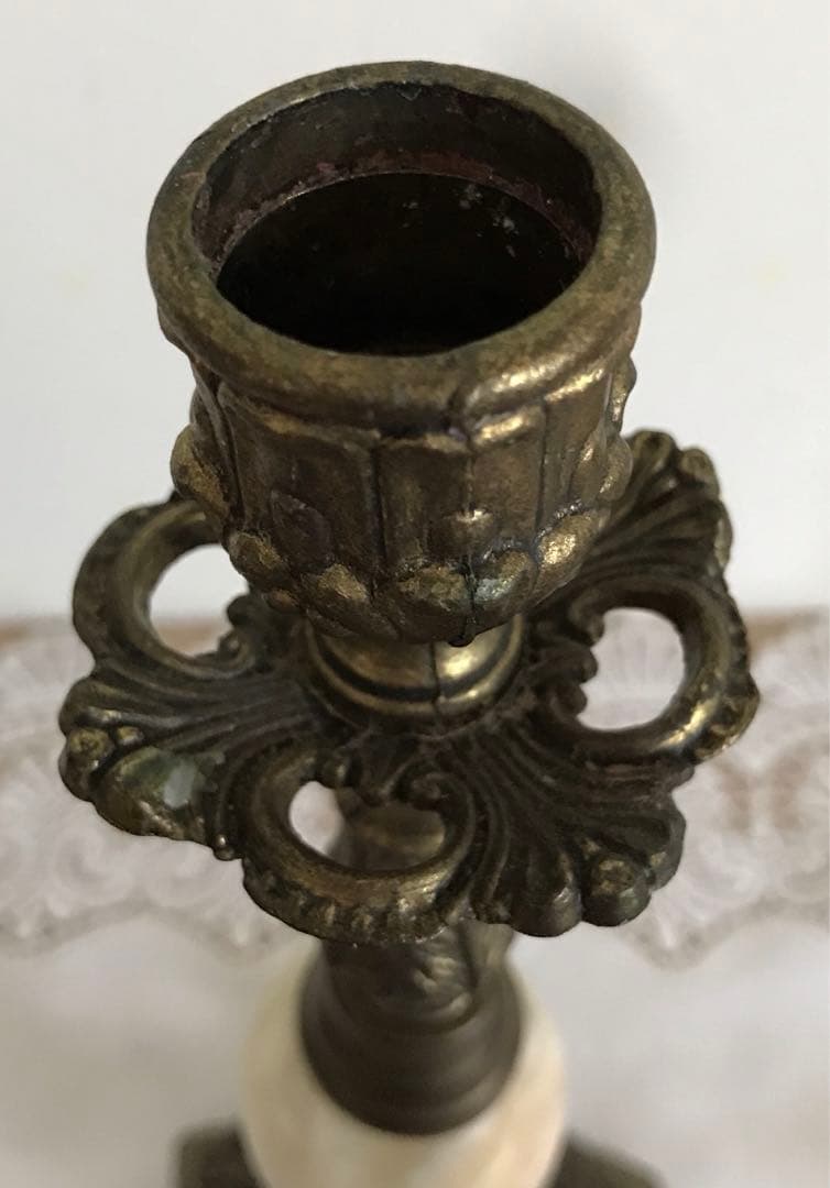 燭台　キャンドルスタンド　蝋燭立て　アンティーク　ヴィンテージ　イタリア製