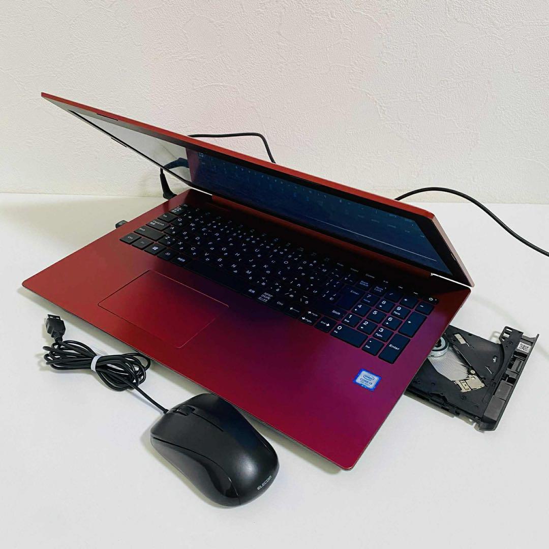 Y986 NECノートパソコンSSD第7世代WEBカメラWin11オフィス付き