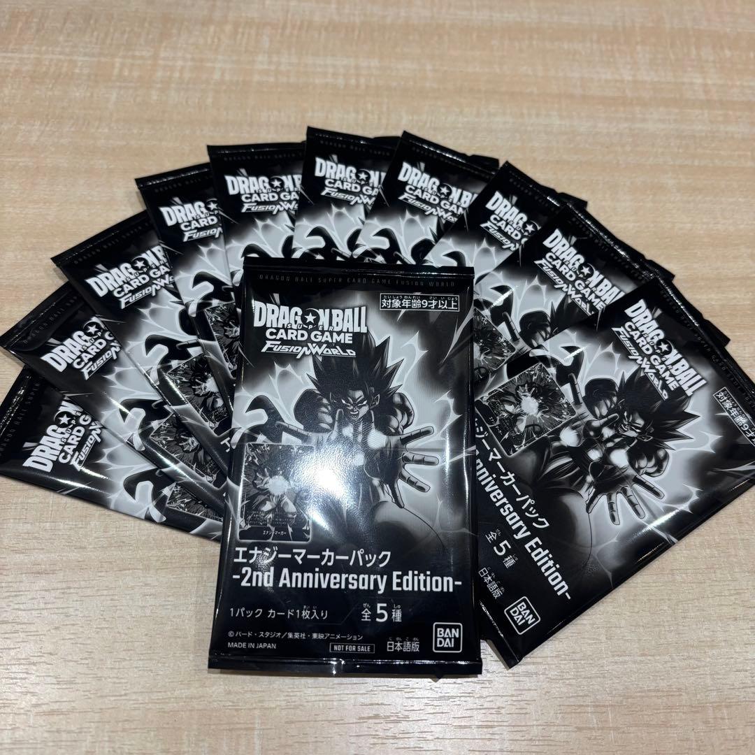 ドラゴンボールカード 2nd Anniversary エナジーマーカー11パック