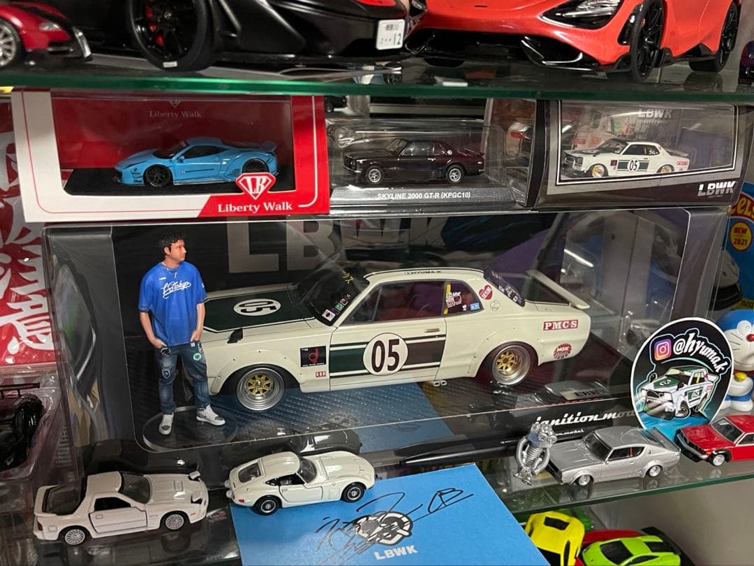 期間限定価格イグニッションモデル LB ハコスカ チャラスカ フィギュア付