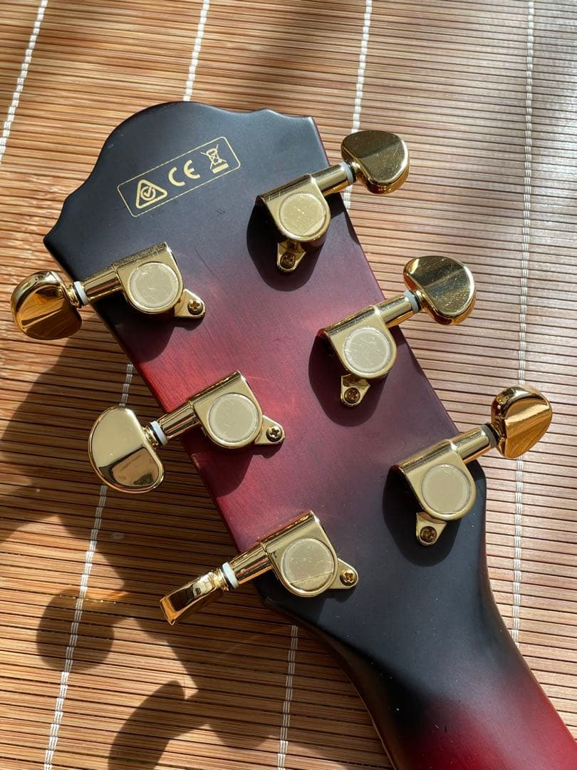 Ibanez AEG24Ⅱエレアコギター　美品　薄型スリムボディ