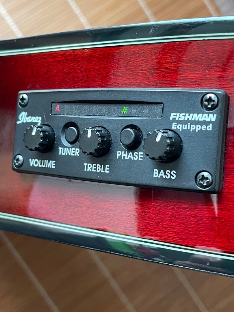 Ibanez AEG24Ⅱエレアコギター　美品　薄型スリムボディ