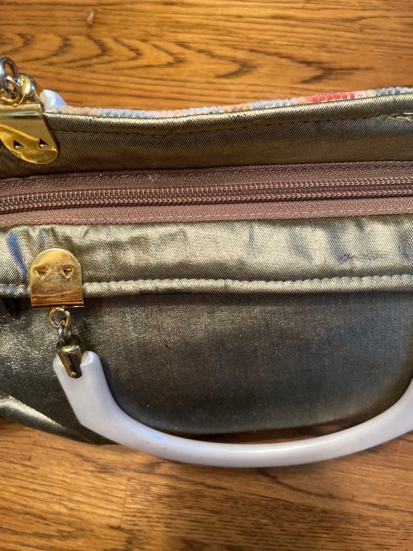 ハンドメイド　ハンドバッグ　レディース