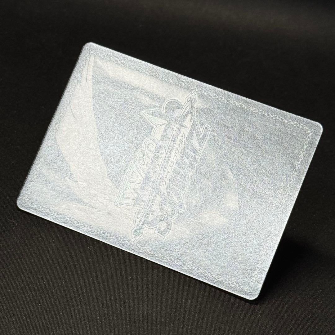 姉の面影アスナSAOソードアートASUNA青サイン箔押しse26-02sp