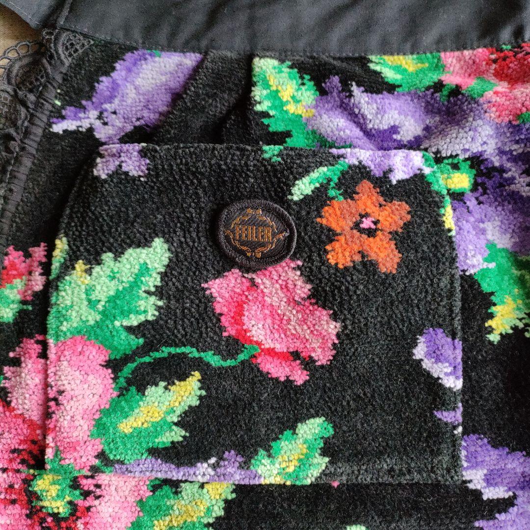 フェイラー　エプロン　サロンエプロン　ポピーズ