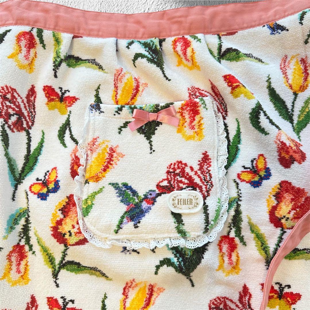 Chesty×FEILER チェスティ フェイラー コラボ エプロン 花柄