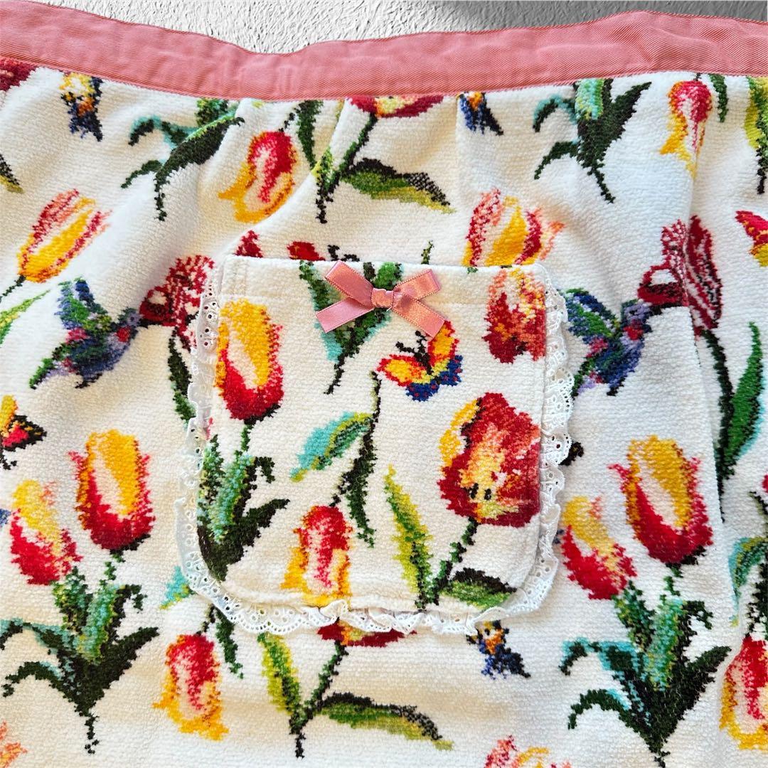 Chesty×FEILER チェスティ フェイラー コラボ エプロン 花柄