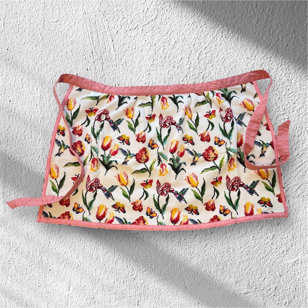 Chesty×FEILER チェスティ フェイラー コラボ エプロン 花柄