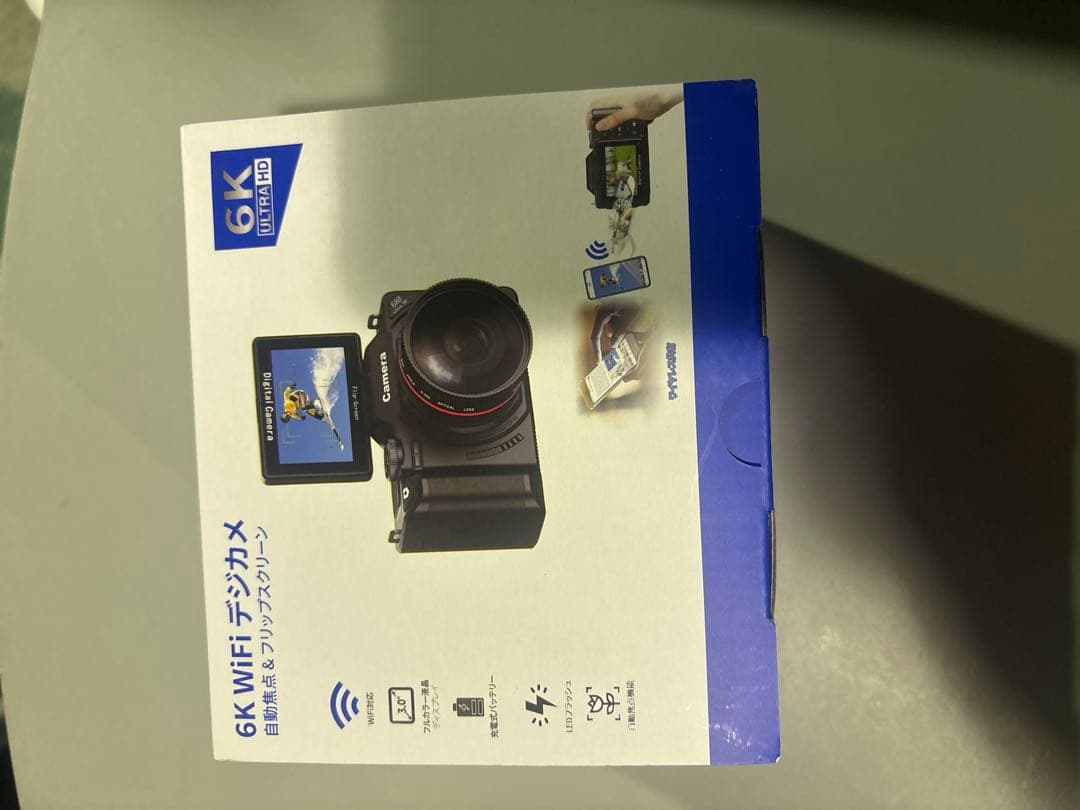 6K デジカメ 9600万画素 デジタルカメラ デジカメ スマホに転送できる