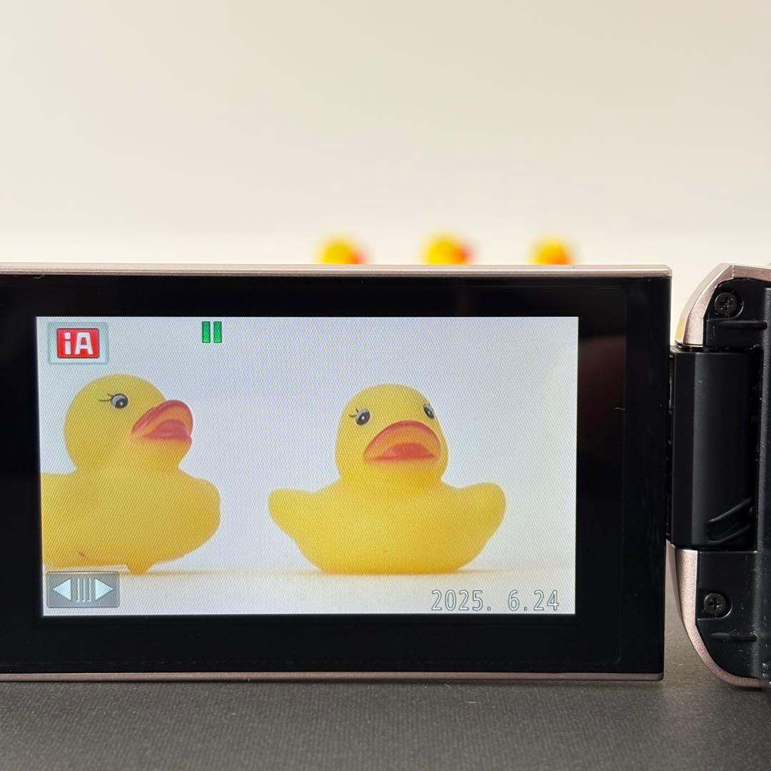 Panasonic ビデオカメラ HC-V550M ピンクゴールド