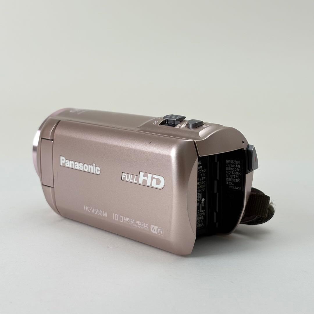Panasonic ビデオカメラ HC-V550M ピンクゴールド