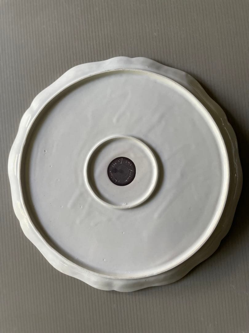 阿部慎太朗　A-14 レモンプレート花形細リム　1点