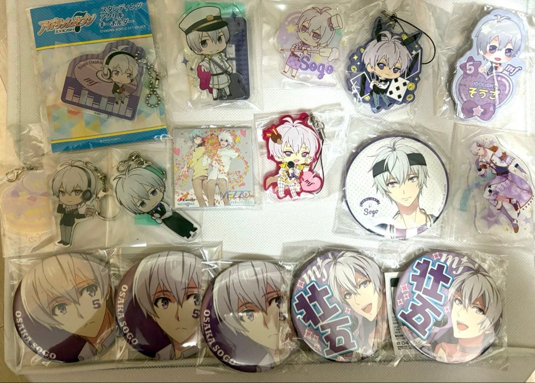 アイドリッシュセブン アイナナ 逢坂壮五 缶バッジ まとめ売り