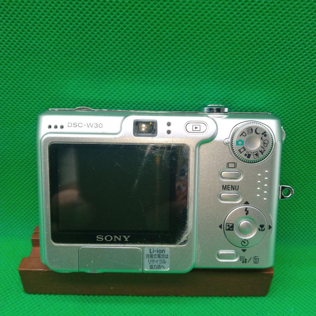 【動作確認済】SONY ソニー Cyber-shot DSC-W30 デジカメ