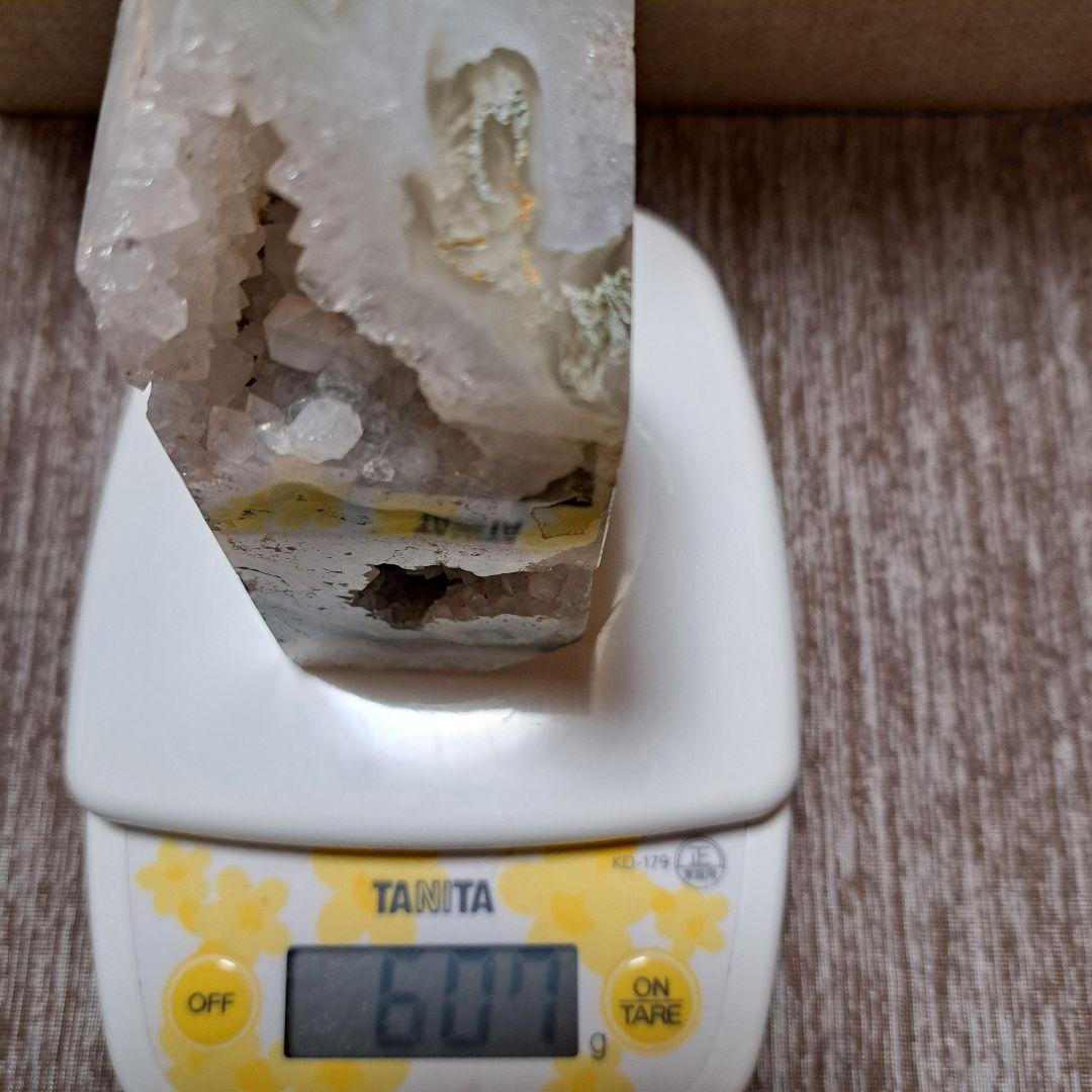 モスアゲート　天然石　タワーポイント　結晶　キラキラ✴️原石