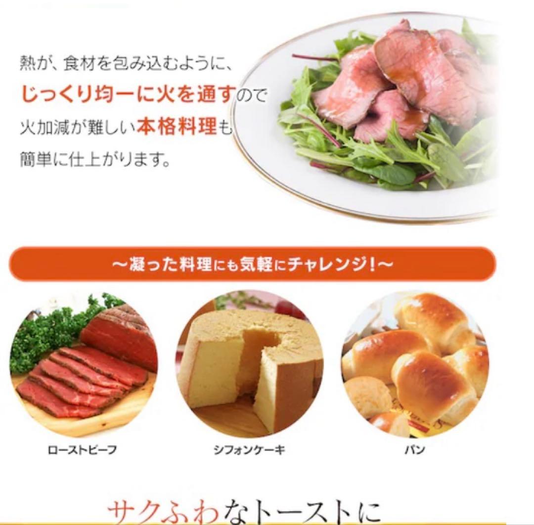 IRIS OHYAMA コンベクションオーブン FVC-D15B シルバー