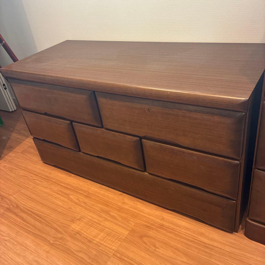 桐箪笥　桐たんす　洋服たんす　洋たんす　箪笥　7段　衣装