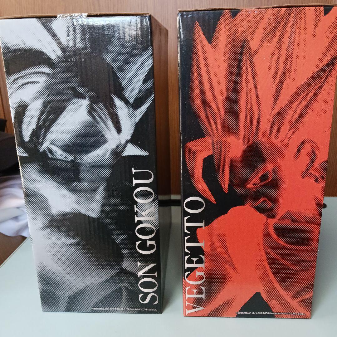 一番くじドラゴンボール超戦士バトル列伝A賞孫悟空&F賞ベジットフィギュア