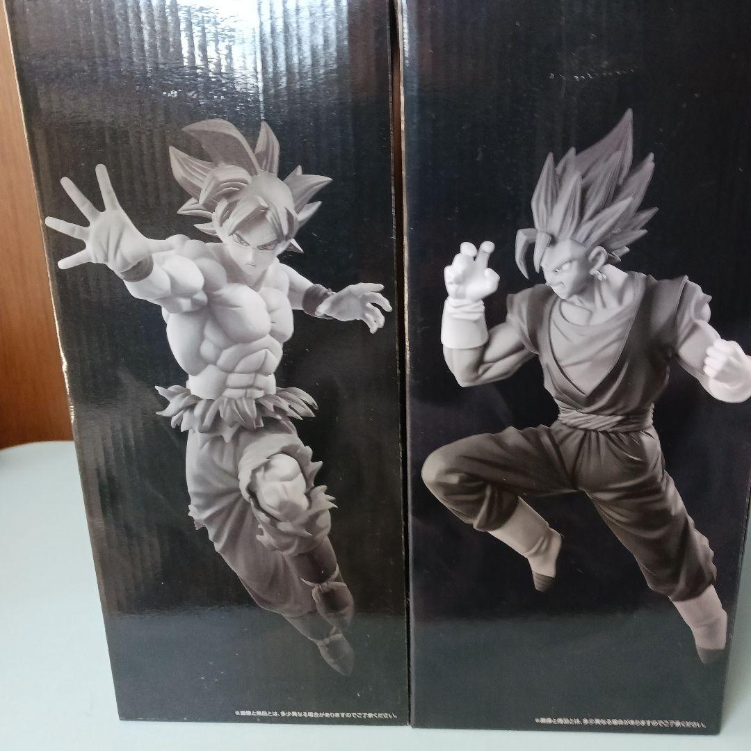 一番くじドラゴンボール超戦士バトル列伝A賞孫悟空&F賞ベジットフィギュア