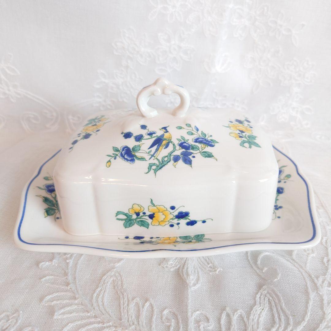 ビレロイ＆ボッホ　レア　カバー付き　バターデッシュ　フェニックスブルー