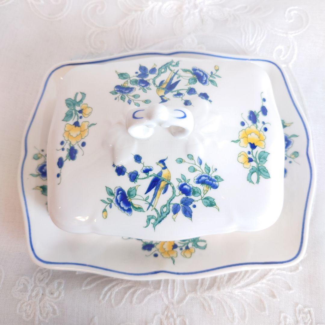 ビレロイ＆ボッホ　レア　カバー付き　バターデッシュ　フェニックスブルー