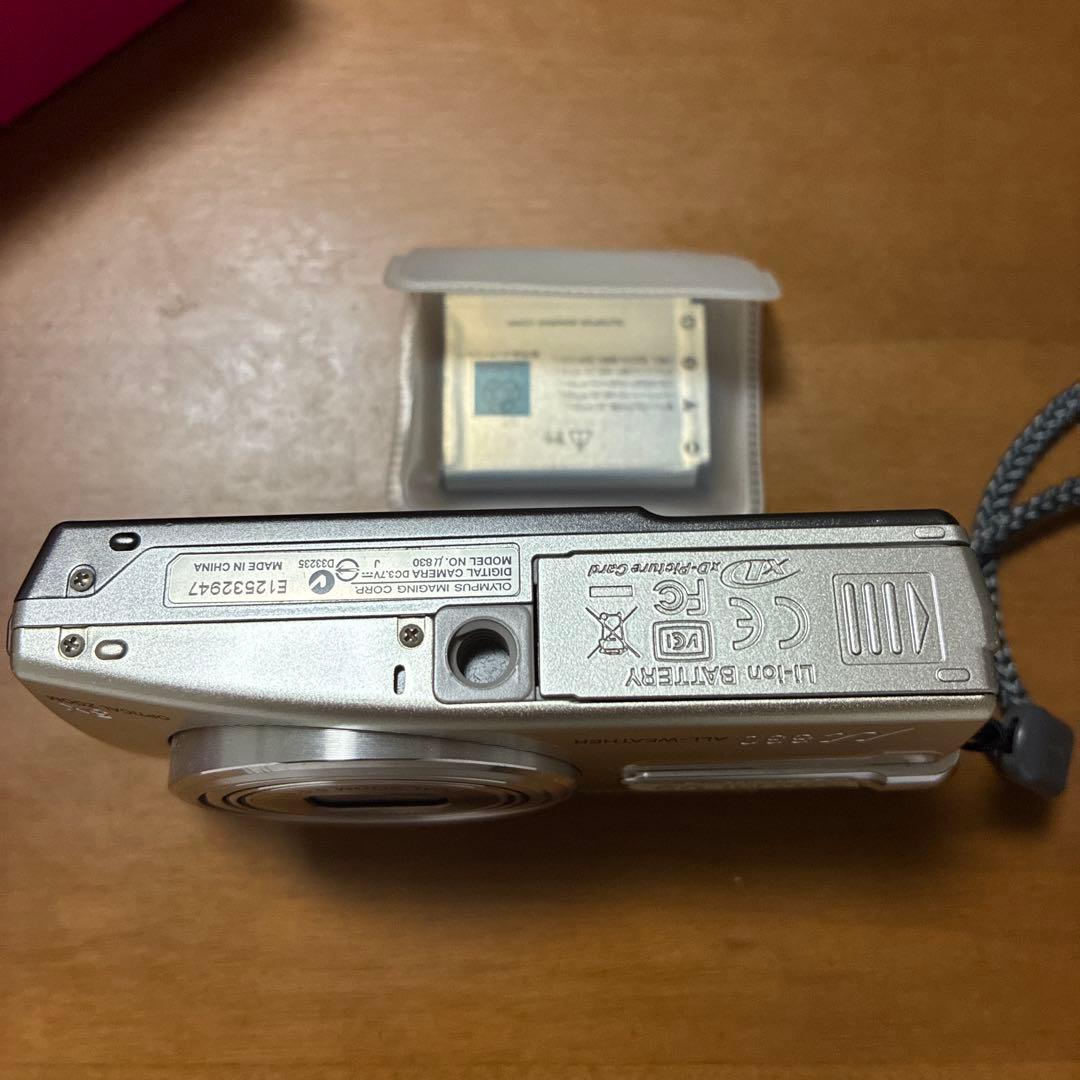 【動作確認済み】OLYMPUS μ830 オールド コンデジ　カメラ
