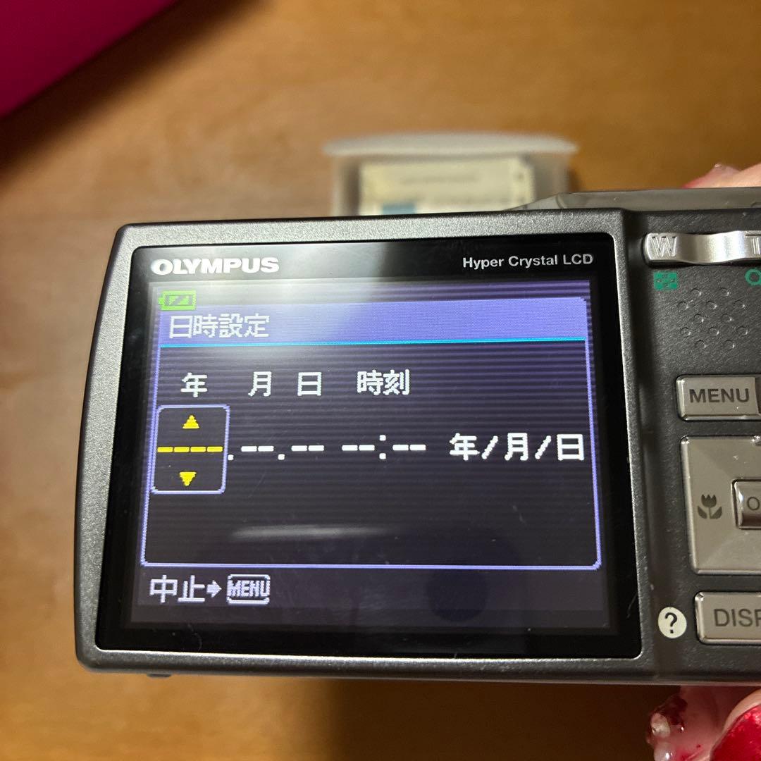 【動作確認済み】OLYMPUS μ830 オールド コンデジ　カメラ