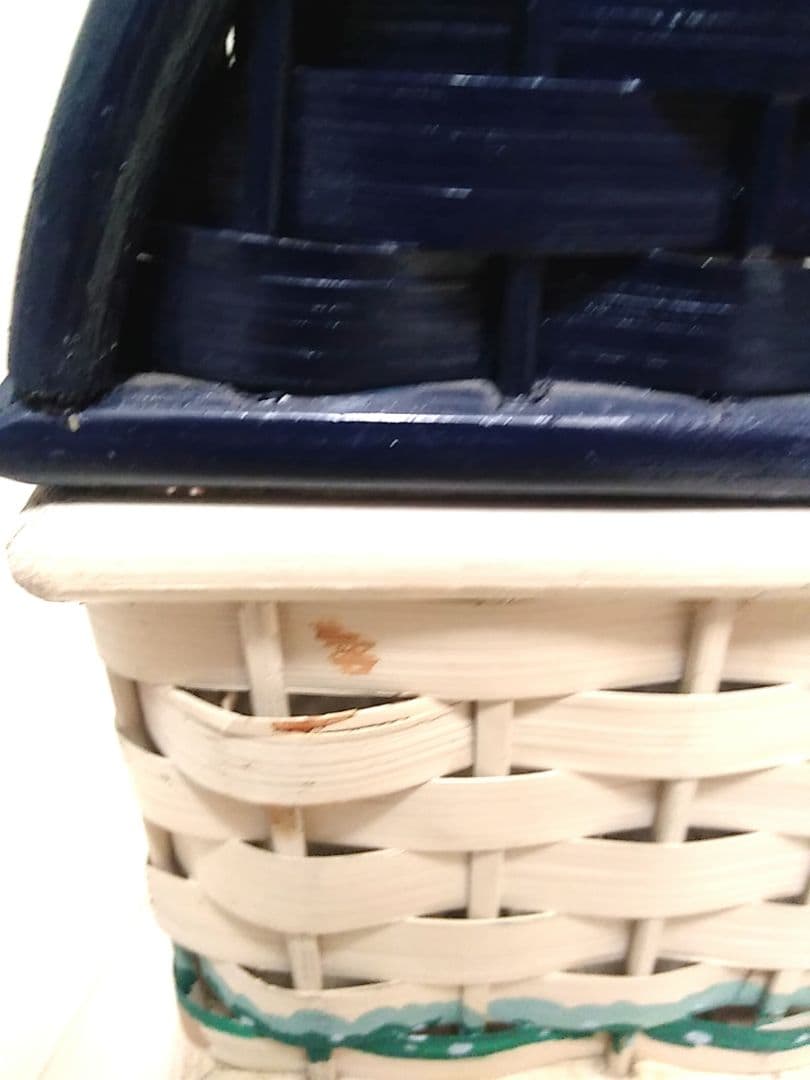 【ハウス型小物入れ】かごバスケット　大きめサイズ