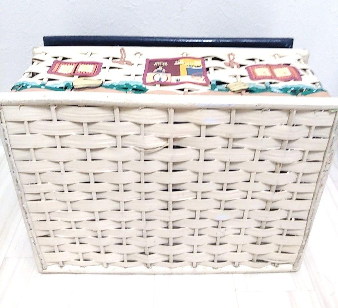【ハウス型小物入れ】かごバスケット　大きめサイズ