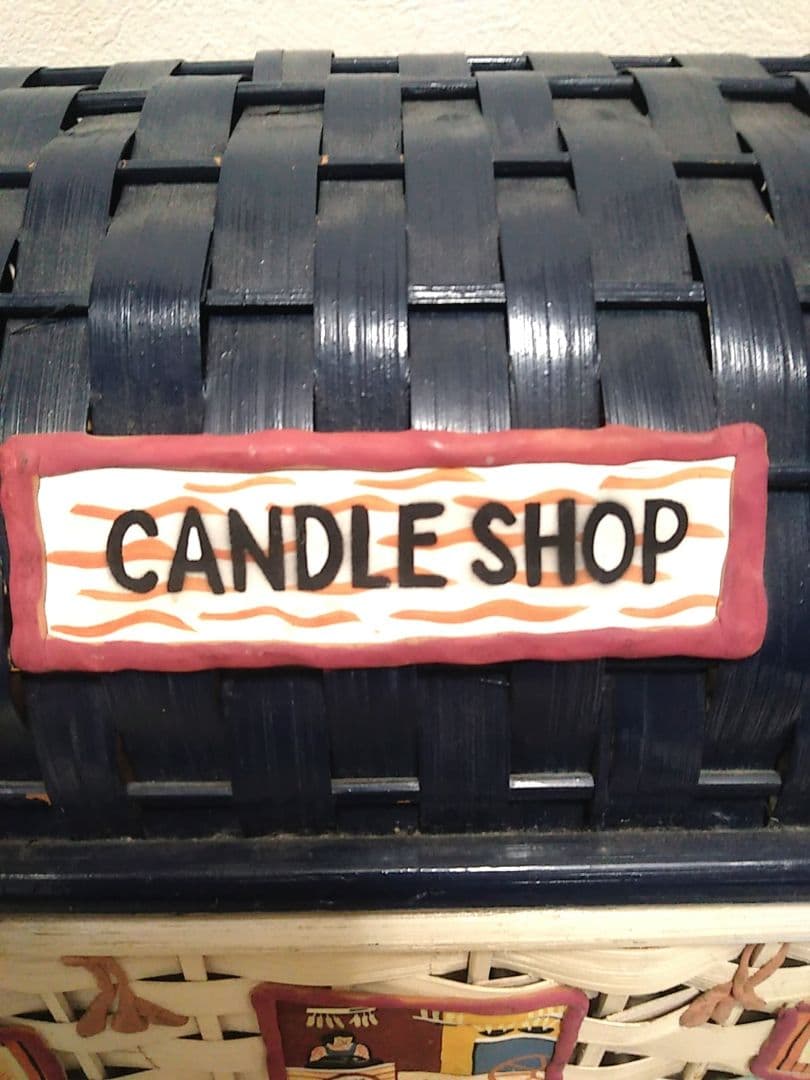 【ハウス型小物入れ】かごバスケット　大きめサイズ