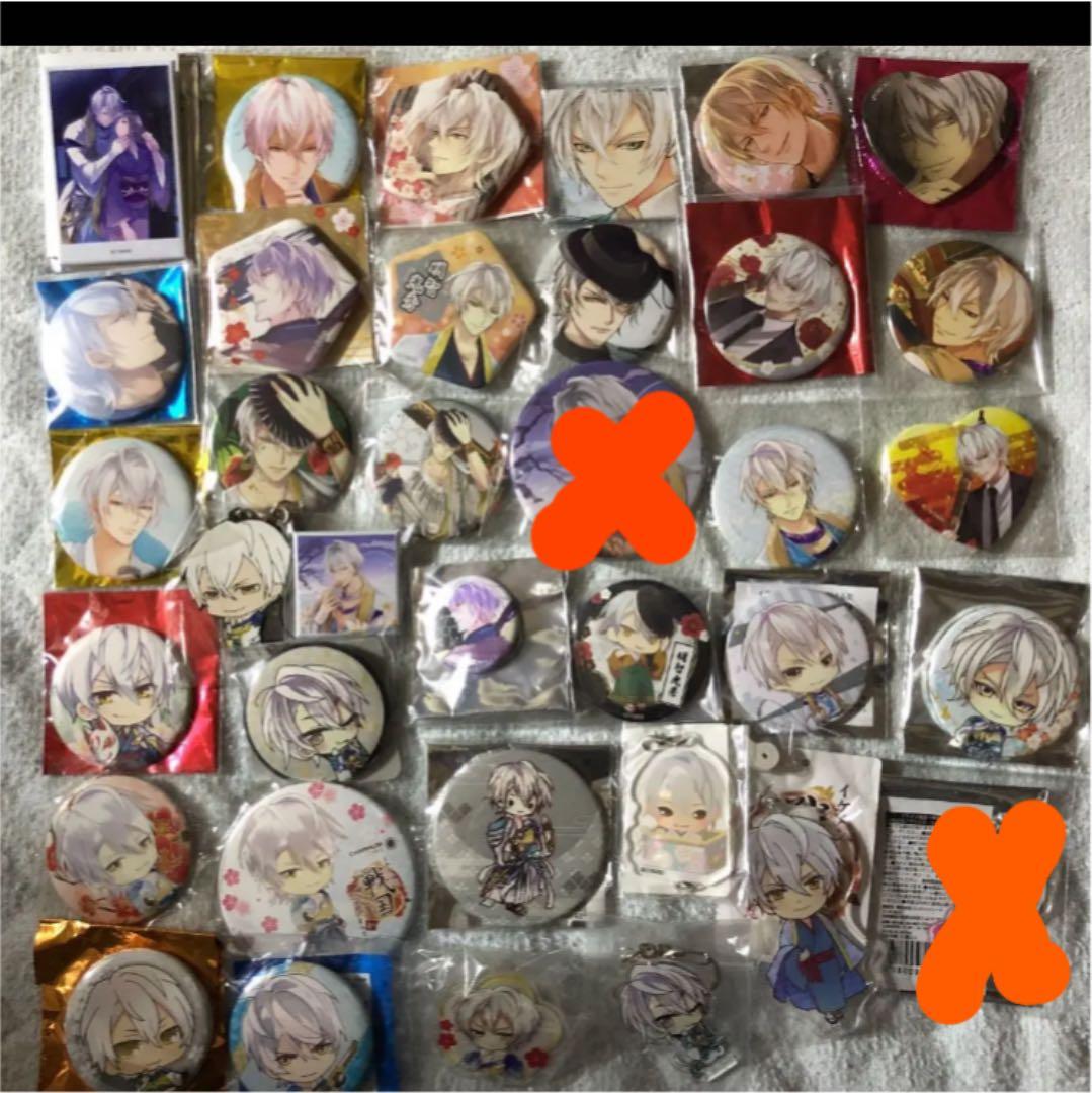 イケメン戦国　明智光秀　アクリルプレート アクスタ 缶バッジ