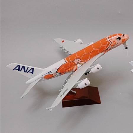 ☆JA383A★ANA全日空A380フライングホヌ３号機ダイヤキャストモデル☆