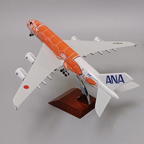 ☆JA383A★ANA全日空A380フライングホヌ３号機ダイヤキャストモデル☆