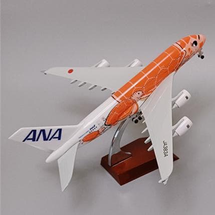 ☆JA383A★ANA全日空A380フライングホヌ３号機ダイヤキャストモデル☆