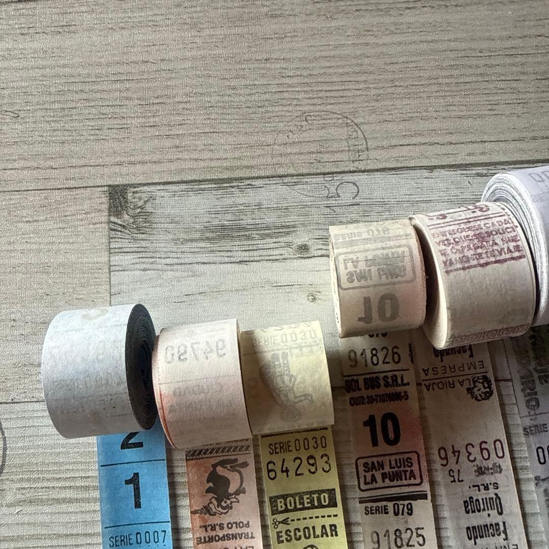 【即購入可】アルゼンチンロールチケットまとめ売り