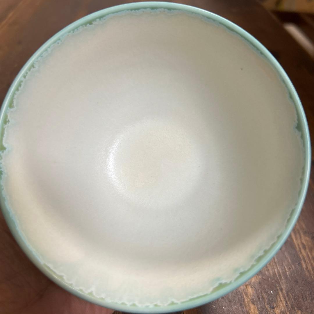 沖縄　やちむん　作家物　アトリエクッチャネ　ヤギ　飯碗　小丼