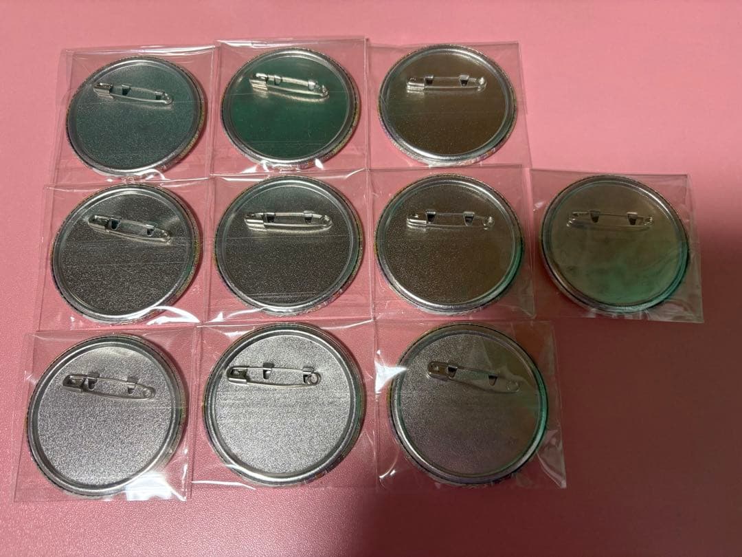 東雲絵名 ペイルカラー初版 缶バッジセット