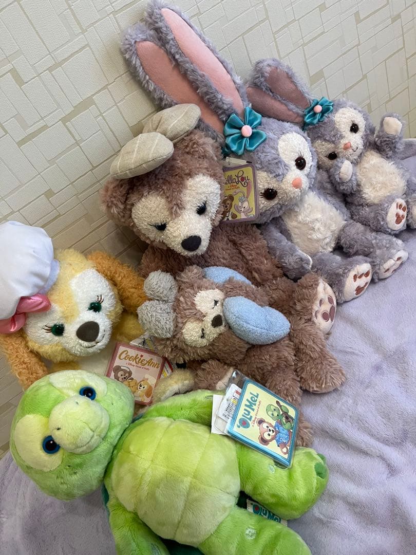 シェリーメイ　ステラルー　クッキーアン　オル　ダッフィ　フレンズ