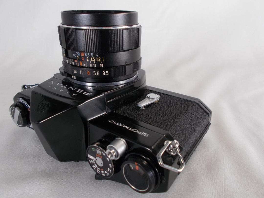 フィルムカメラ 整備済　Pentax SP　+ レンズ 28mm　E274