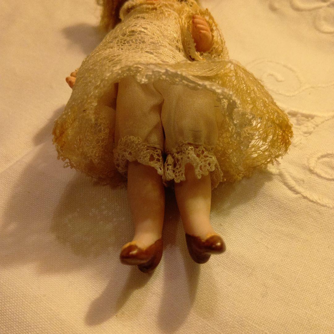 KR♥レースのお洋服が素敵なヴィンテージビスクドール　ミニョネット♥