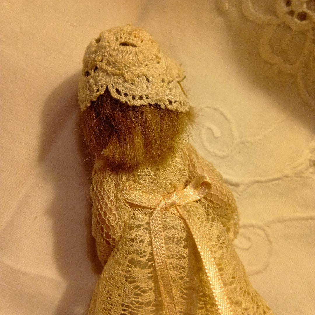 KR♥レースのお洋服が素敵なヴィンテージビスクドール　ミニョネット♥