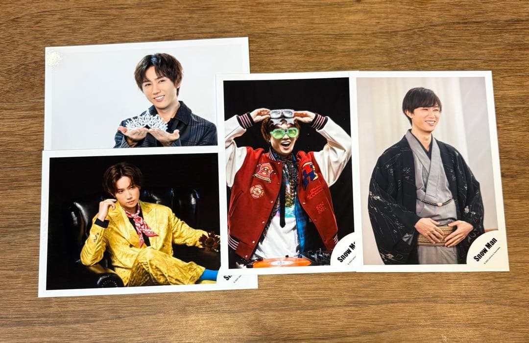 Man 公式写真 クリアファイル シール チェキ セット