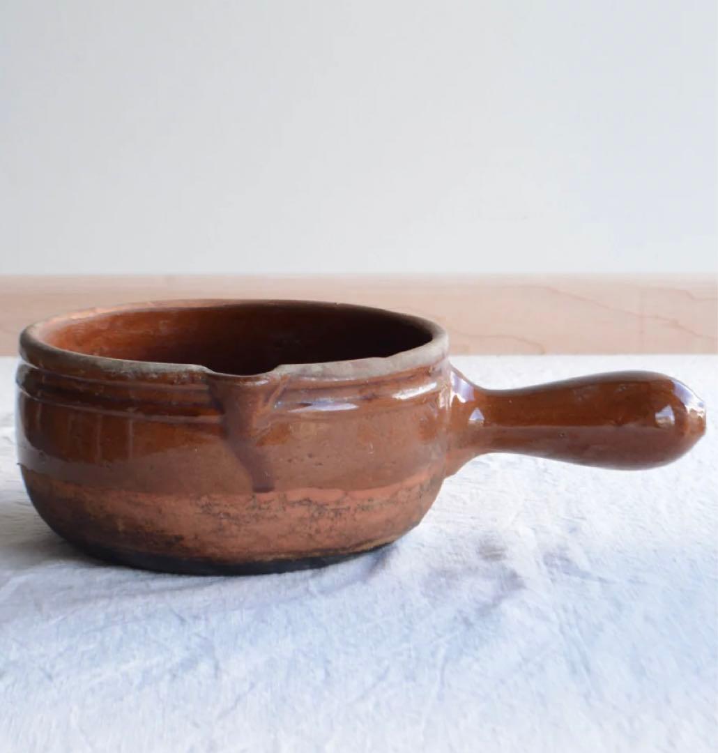 南フランス　片手鍋　アンティーク　19世紀後半