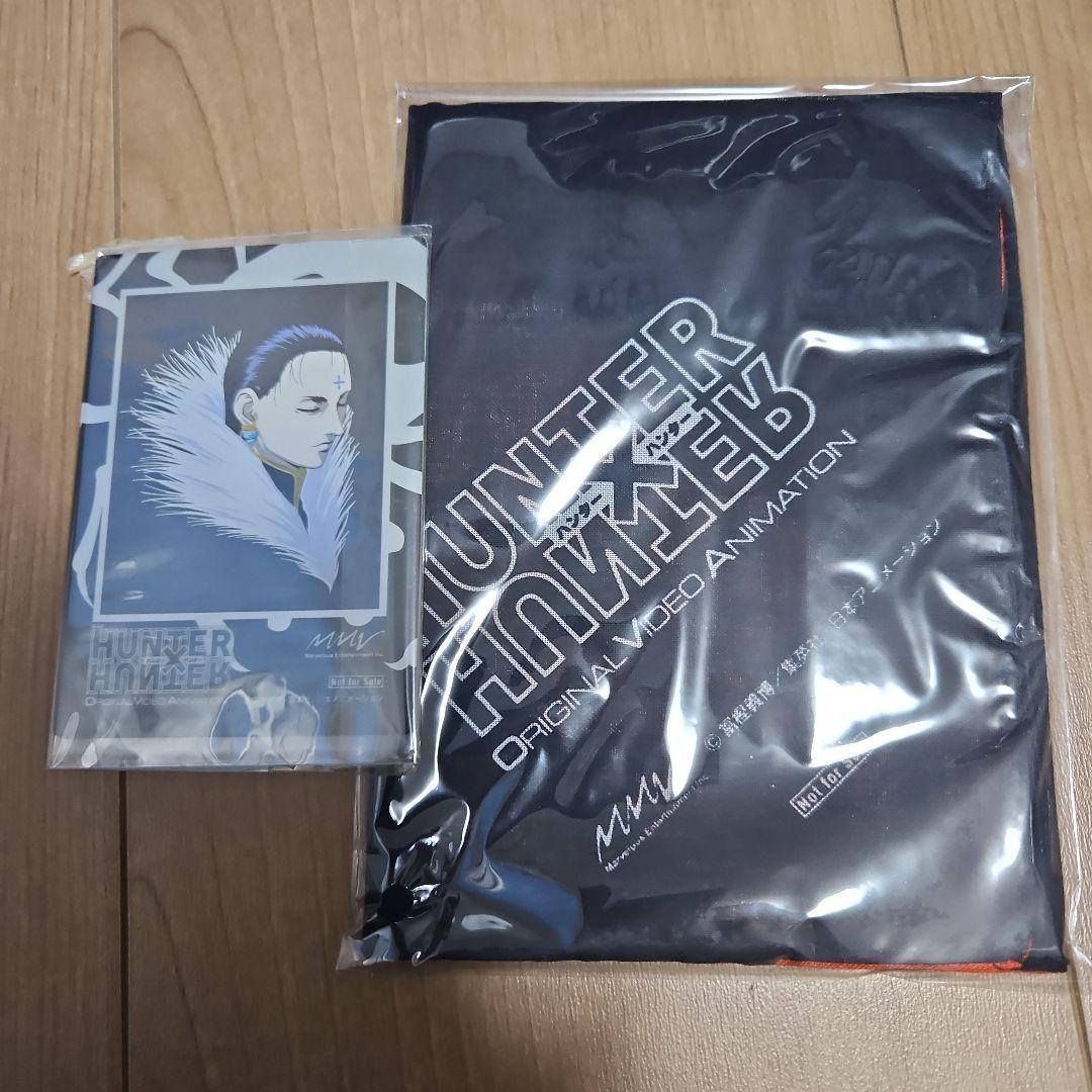 非売品　HUNTER×HUNTER スチールカード クラピカ クロロ&バンダナ?