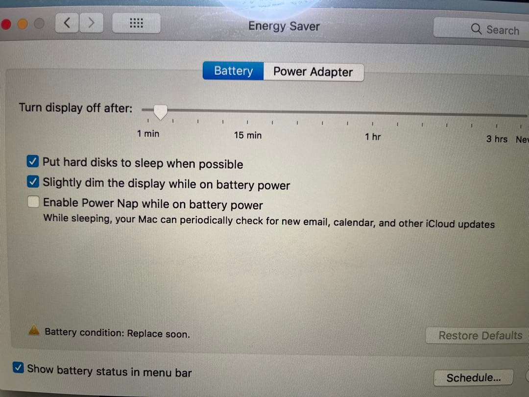 MacBook Pro 13インチ Mid2014, 128GB SSD