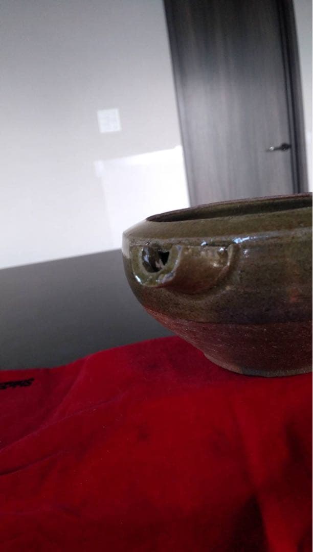 瀬戸片口　酒器　古民具　雑器　民芸　レトロ　オブジェ　アンティーク