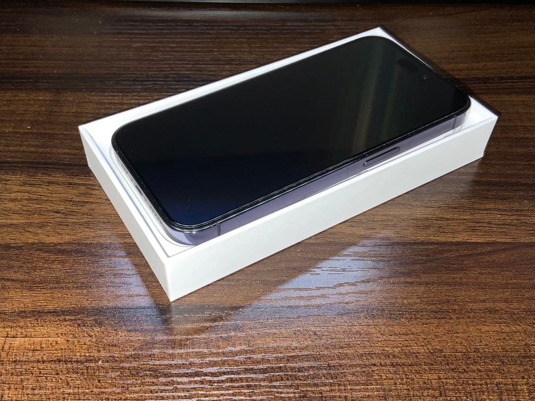 白*雪様 iPhone 14 Pro 256GB デープパープル (最大容量10