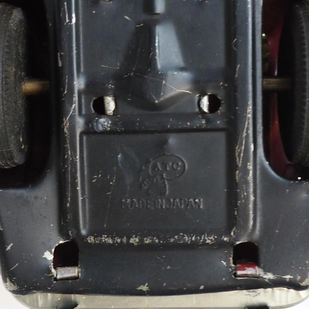 旭玩具【MG MGA 1600カブリオレ 赤】ブリキ tin toy car箱無